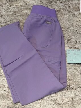 Figs Light Purple Scrub Pants